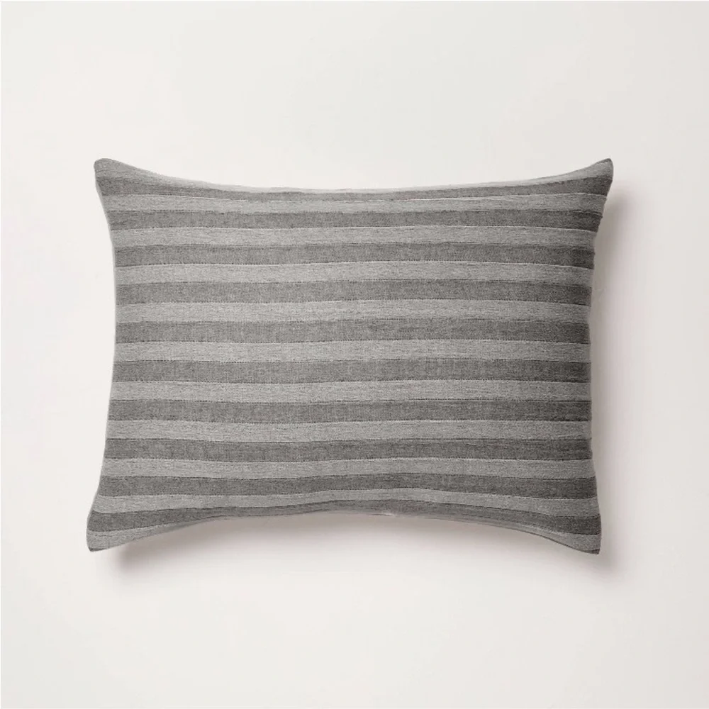 HEARTH & HAND NWT tonal stripe comforter set -brown -king